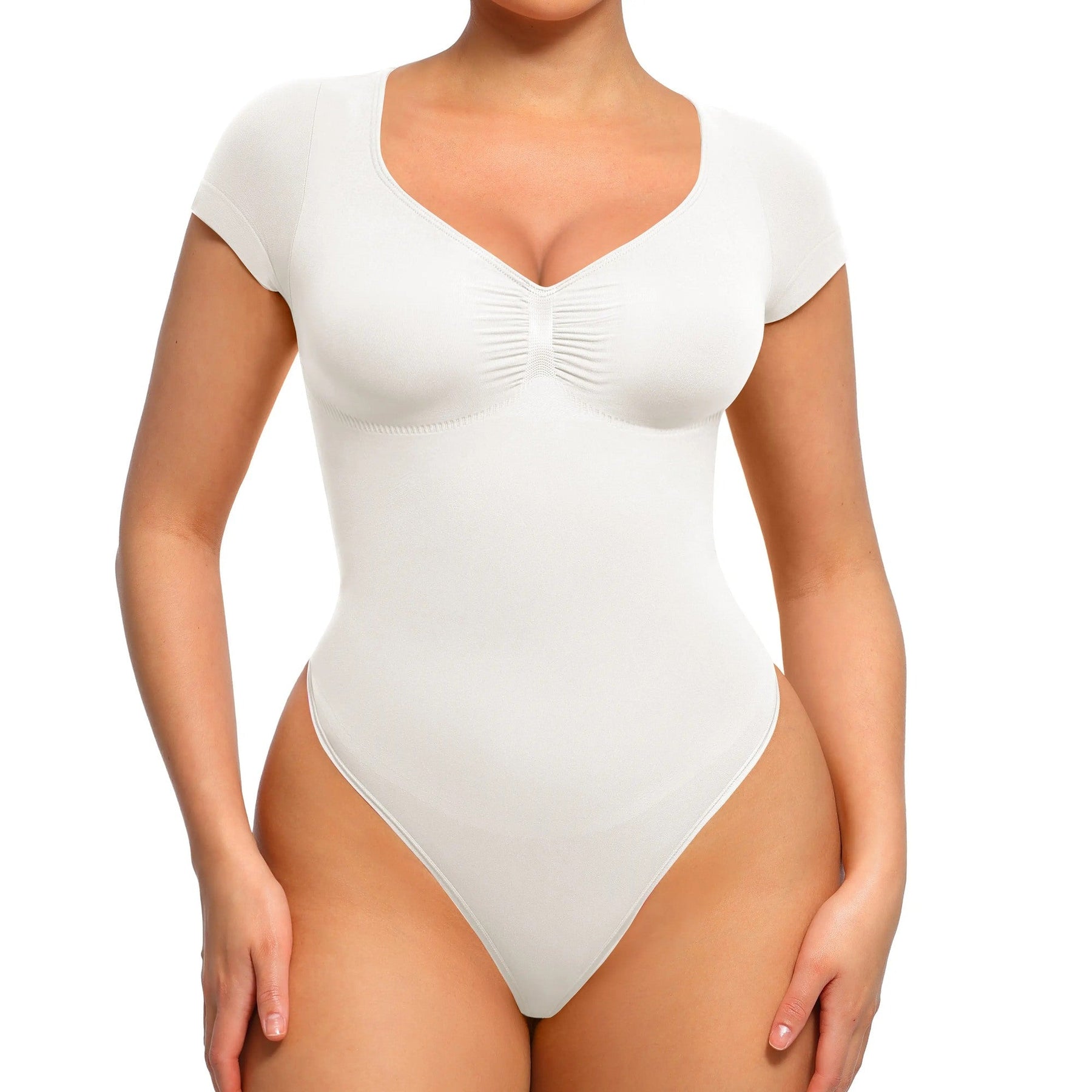 NINONERA SculptFit shaping bodysuit in White