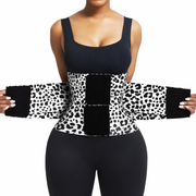 NINONERA White adjustable waist cincher and sweat belt