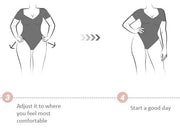 How to adjust the shaping bodysuit for comfort