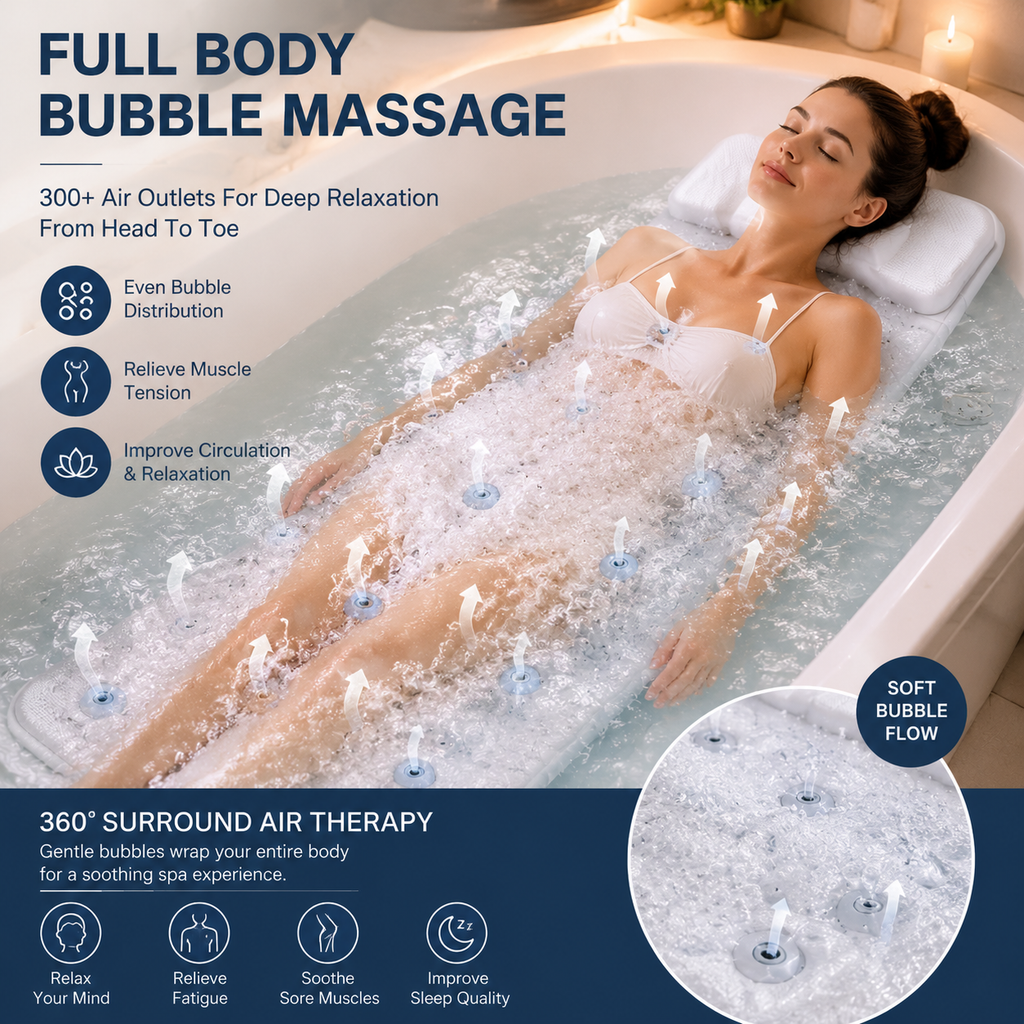 Portable Spa Bubble Bath Massager