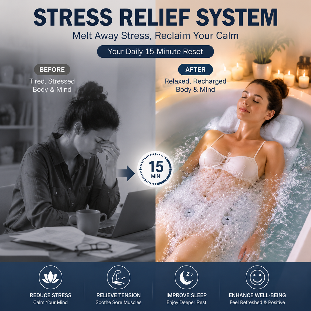 Portable Spa Bubble Bath Massager
