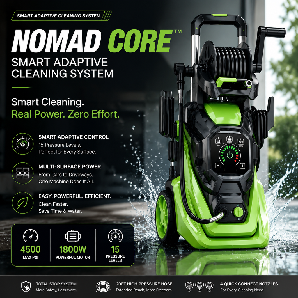 NOMAD CORE™ Smart Adaptive Cleaning System