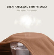 Breathable nylon spandex fabric close-up