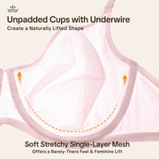 Airlight Convertible Mesh Bra product view