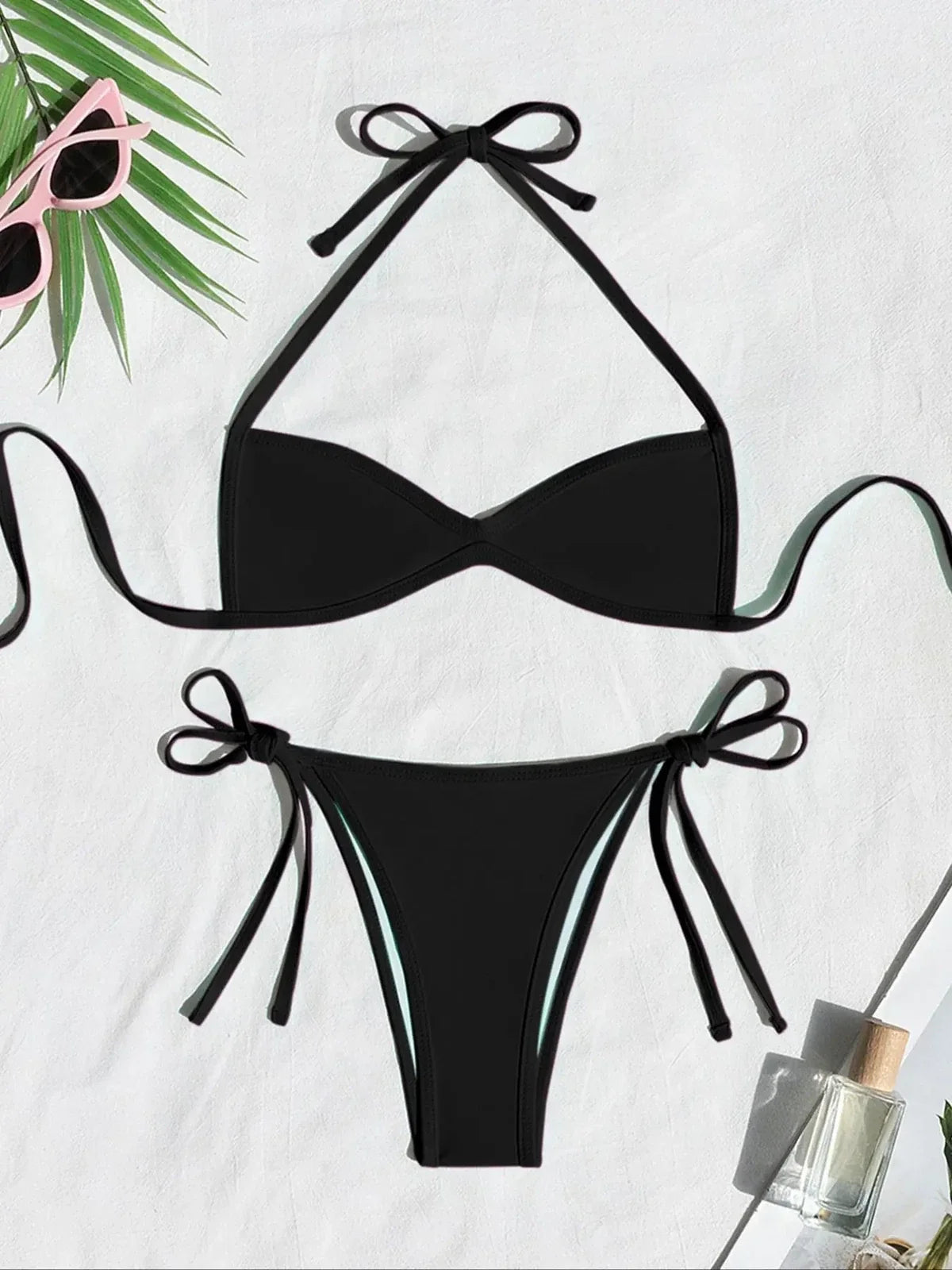 NINONERA HighTide Tie-Side Bikini Set - Gallery 1