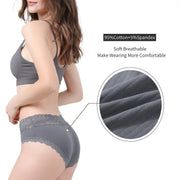 NINONERA Lace-Trim Cotton Hipster 6-Pack - Gallery 3