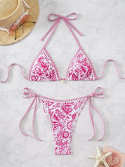 NINONERA PrintMuse Halter Bikini Set - Gallery 4