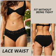 NINONERA Lace-Trim Cotton Hipster 6-Pack - Gallery 9