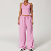 NINONERA 2-Piece Athleisure Outfit — Pink