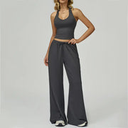 NINONERA 2-Piece Athleisure Outfit — Dark gray