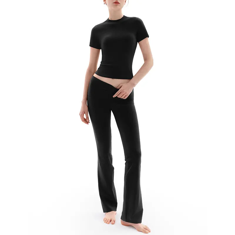 NINONERA 2-Piece Lounge Set — Jet Black
