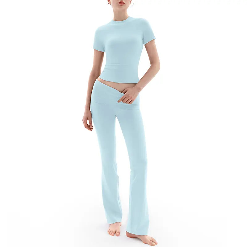 NINONERA 2-Piece Lounge Set — Mint Blue