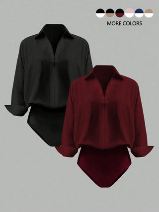 Black and Burgundy Combination