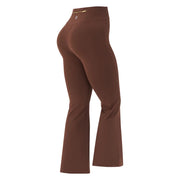 NINONERA Gold-Color Zipper Soft Brushed Women's Sporty Jacket — Coffee-Flare