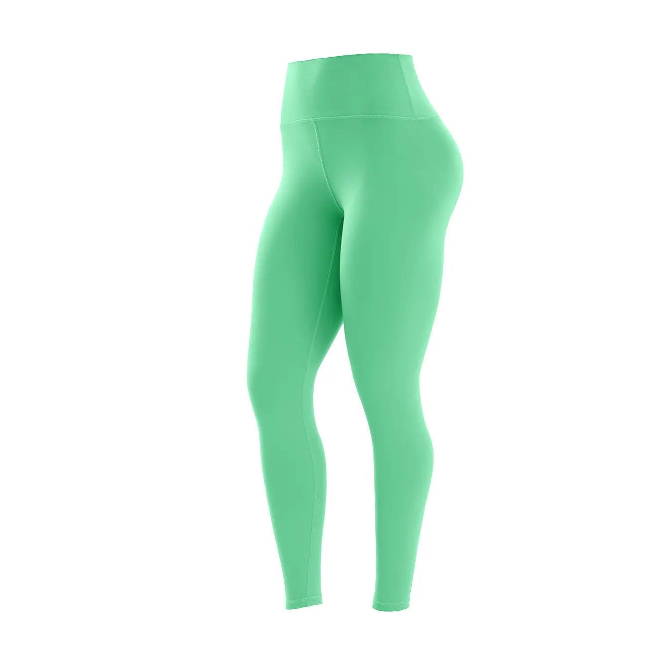 NINONERA Gold-Color Zipper Soft Brushed Women's Sporty Jacket — NeonGreen-Leggings