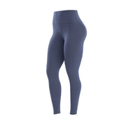 NINONERA 【Gold-Color zipper】Soft Brushed Women's Sporty Jacket — LightNavy-Leggings