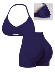 NINONERA Sporty Yoga Set — Navy Blue