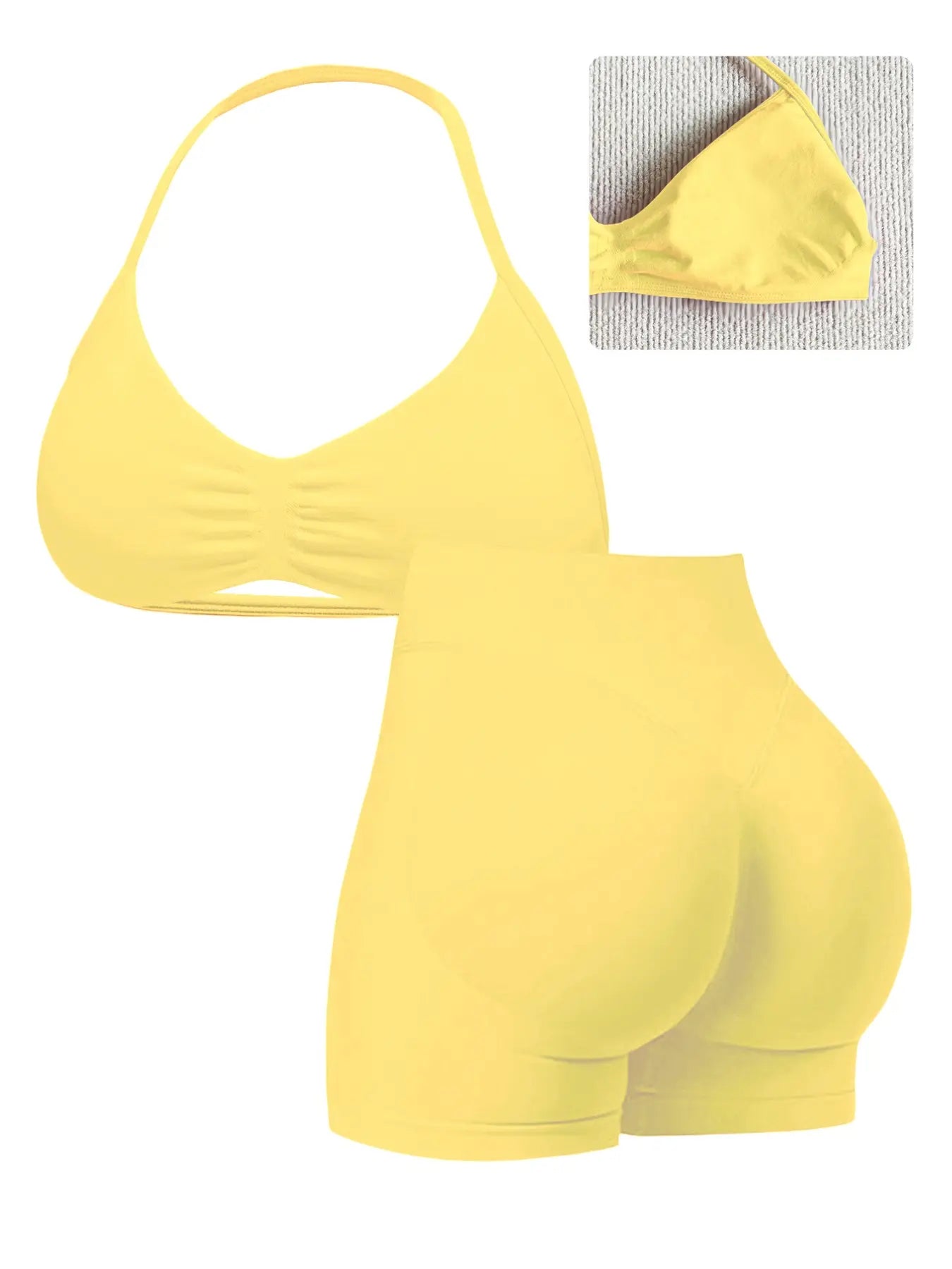 NINONERA Sporty Yoga Set — Yellow