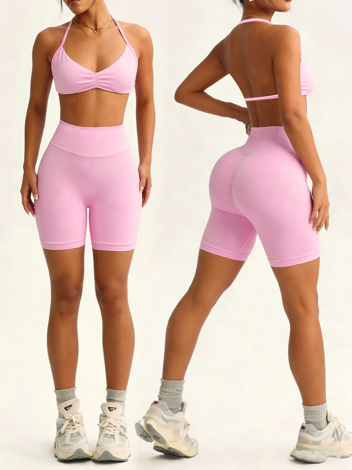NINONERA Sporty Yoga Set — Baby Pink
