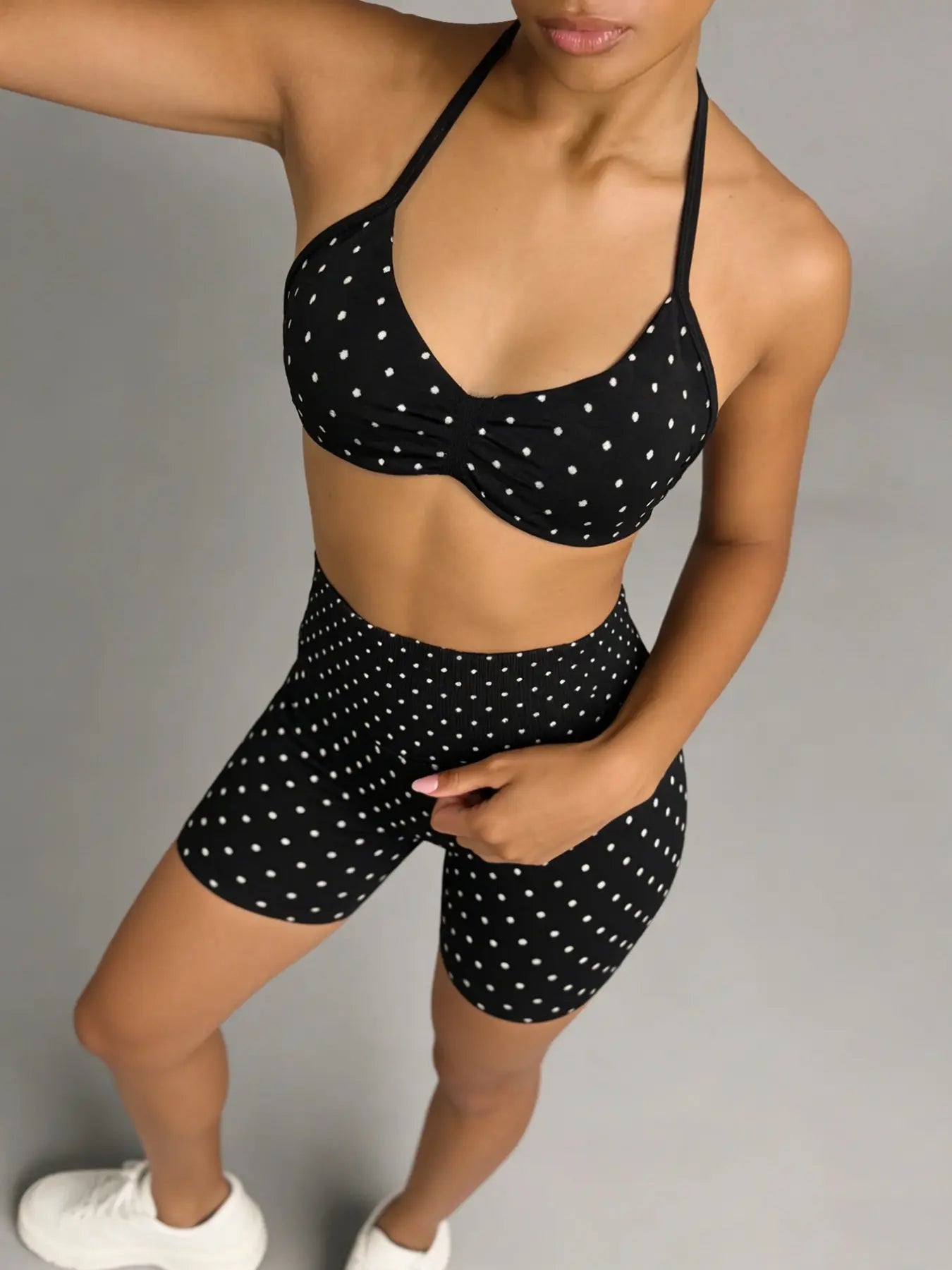 NINONERA Sporty Yoga Set — Black And Gray