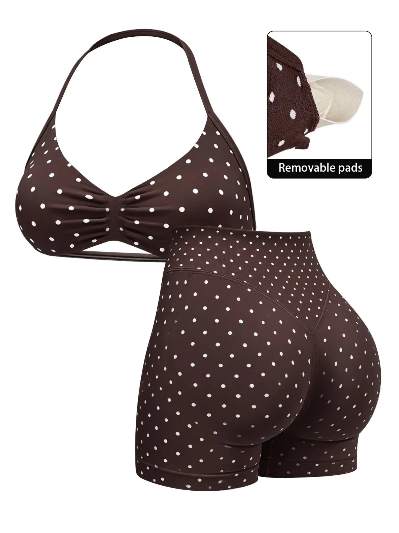 NINONERA Sporty Yoga Set — Fawn Brown