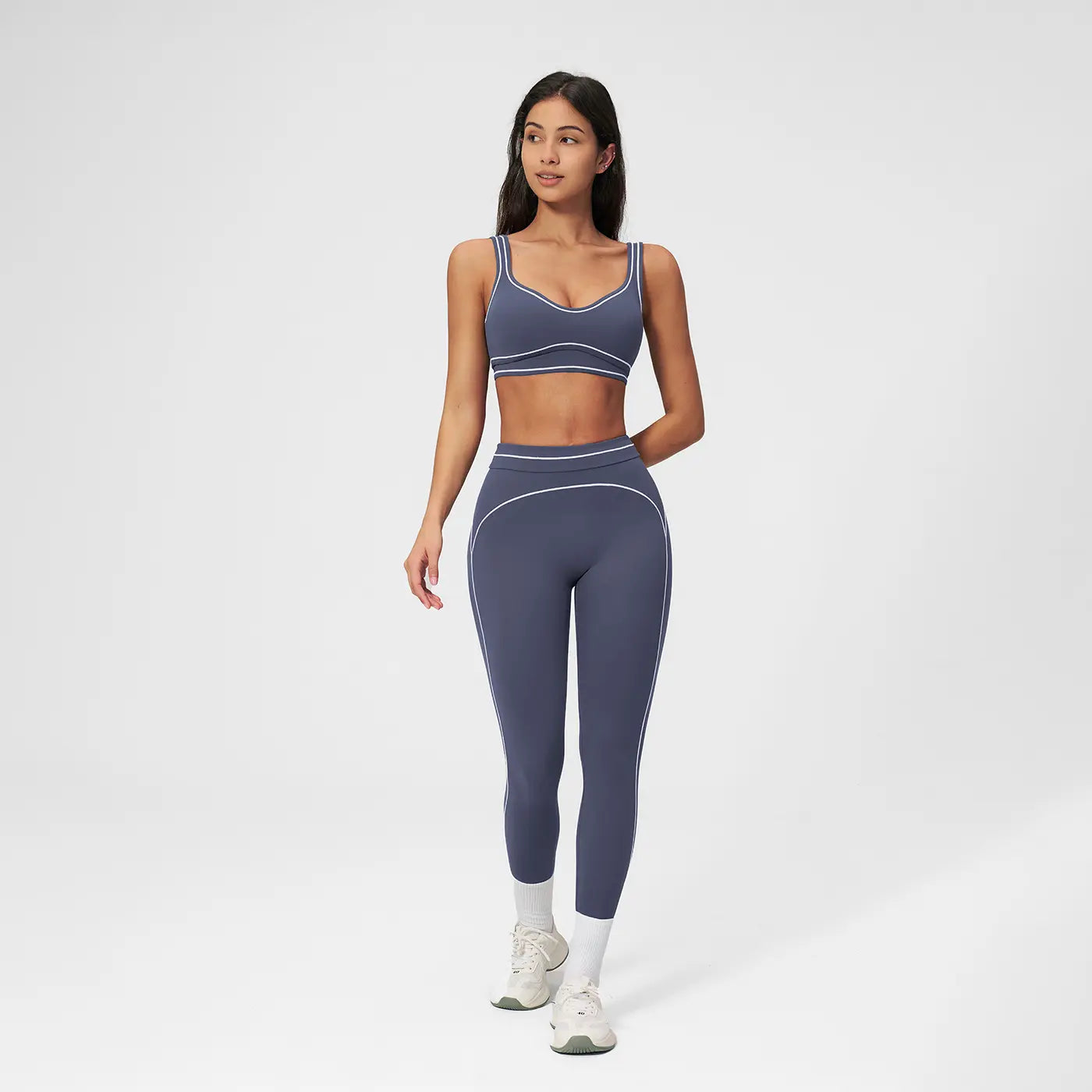 NINONERA Two-Piece Sports Set — Light Blue
