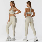 NINONERA Two-Piece Sports Set — Series Style (Beige)