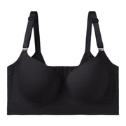 Sculpted Support Full-Cup Bra in Black
