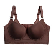 Sculpted Support Full-Cup Bra in coffee