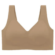 Classic Jelly Support Bra in Dark Nude - Jelly Strips for Support