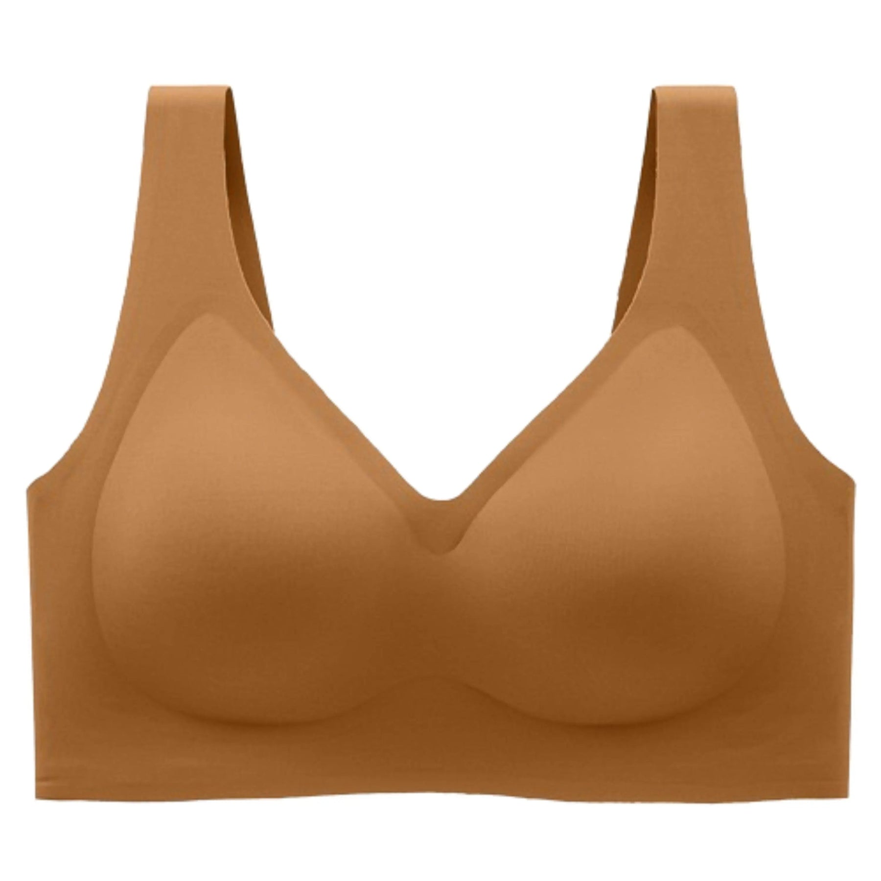 Classic Jelly Support Bra in Caramel - Jelly Strips for Support