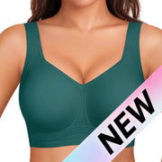 Sculpt Jelly Wireless Bra in Emerald Green