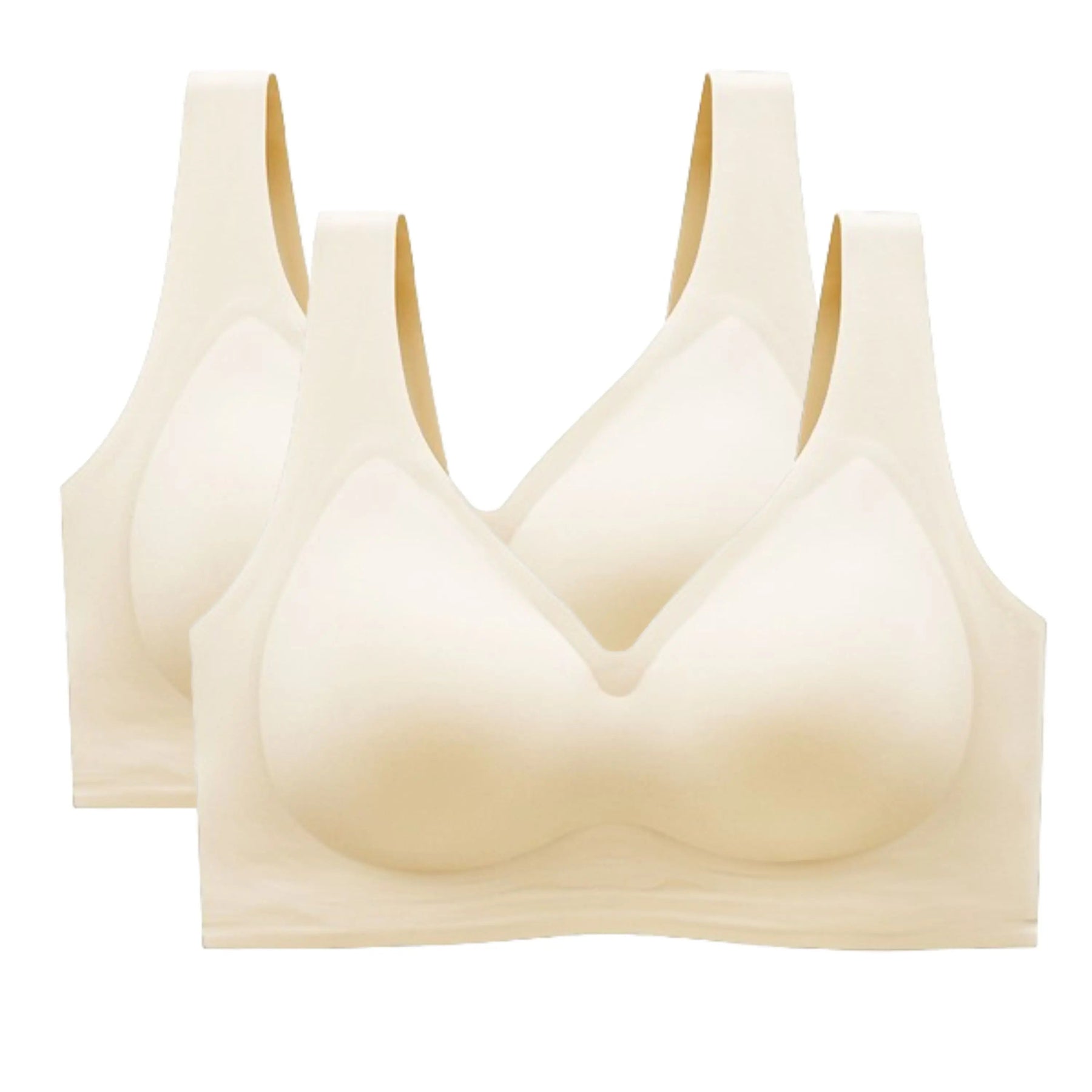 Classic Jelly Support Bra in Beige Duo Bundle - 2 Pcs