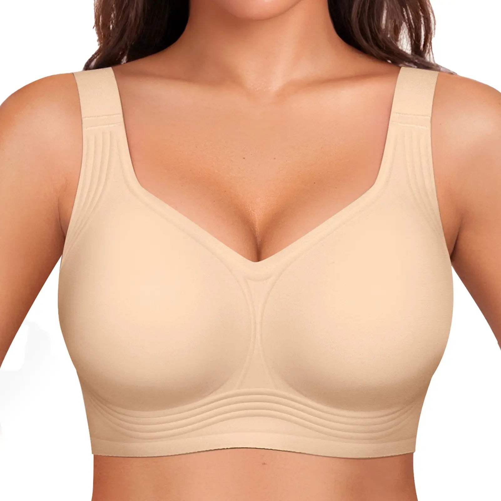 Second-Skin Jelly Bra in Beige