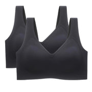 Classic Jelly Support Bra in Black Duo Bundle - 2Pcs