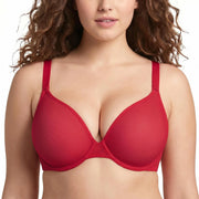 Airlight Convertible Mesh Bra in Red