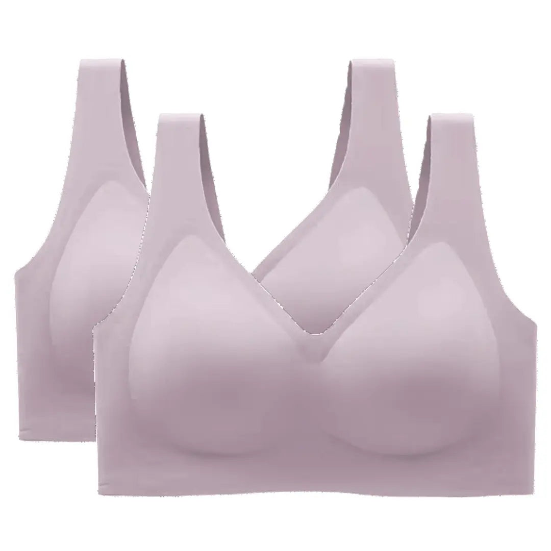 Classic Jelly Support Bra in Grey Duo Bundle - 2Pcs