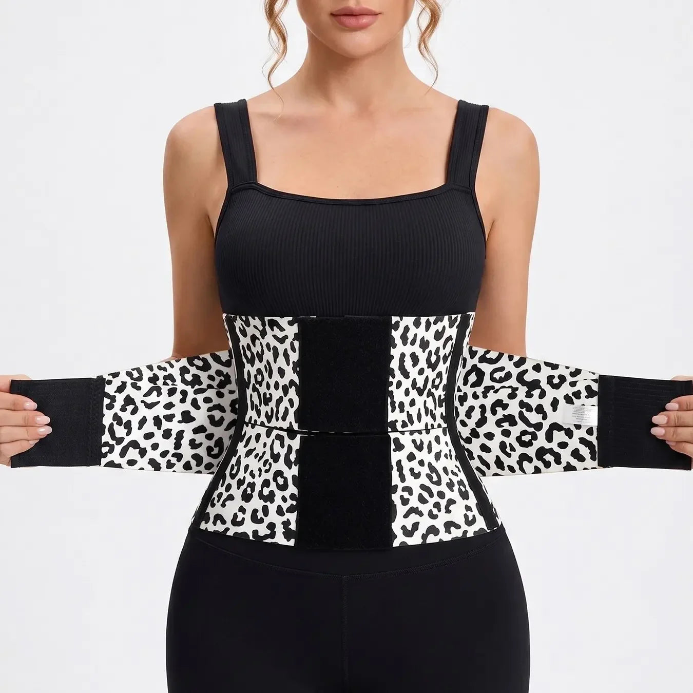 NINONERA MotionMesh Sport Cincher - black and white