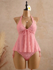 NINONERA DriftEase Tankini Set - Hot Pink