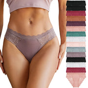 NINONERA Lace-Kissed Cotton Bikini Multipacks - New Arrival Set 4-15PCS