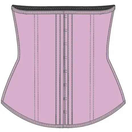 NINONERA SculptArc Latex Waist Cincher - Pink