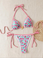 NINONERA PrintMuse Halter Bikini Set - Set2
