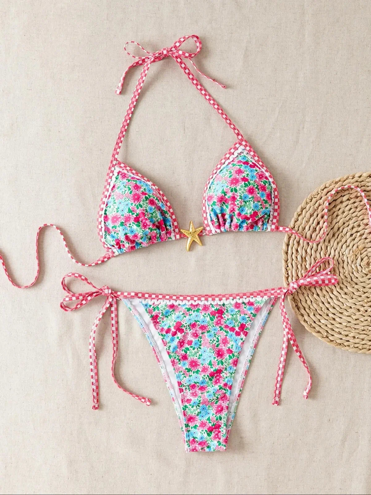 NINONERA PrintMuse Halter Bikini Set - Set2