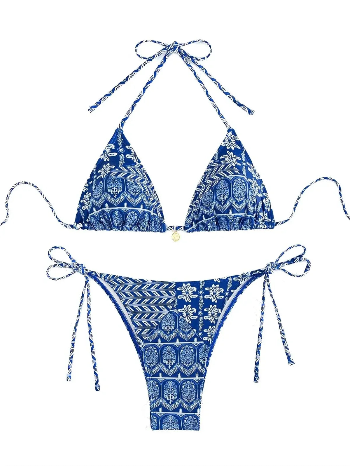 NINONERA PrintMuse Halter Bikini Set - Set5