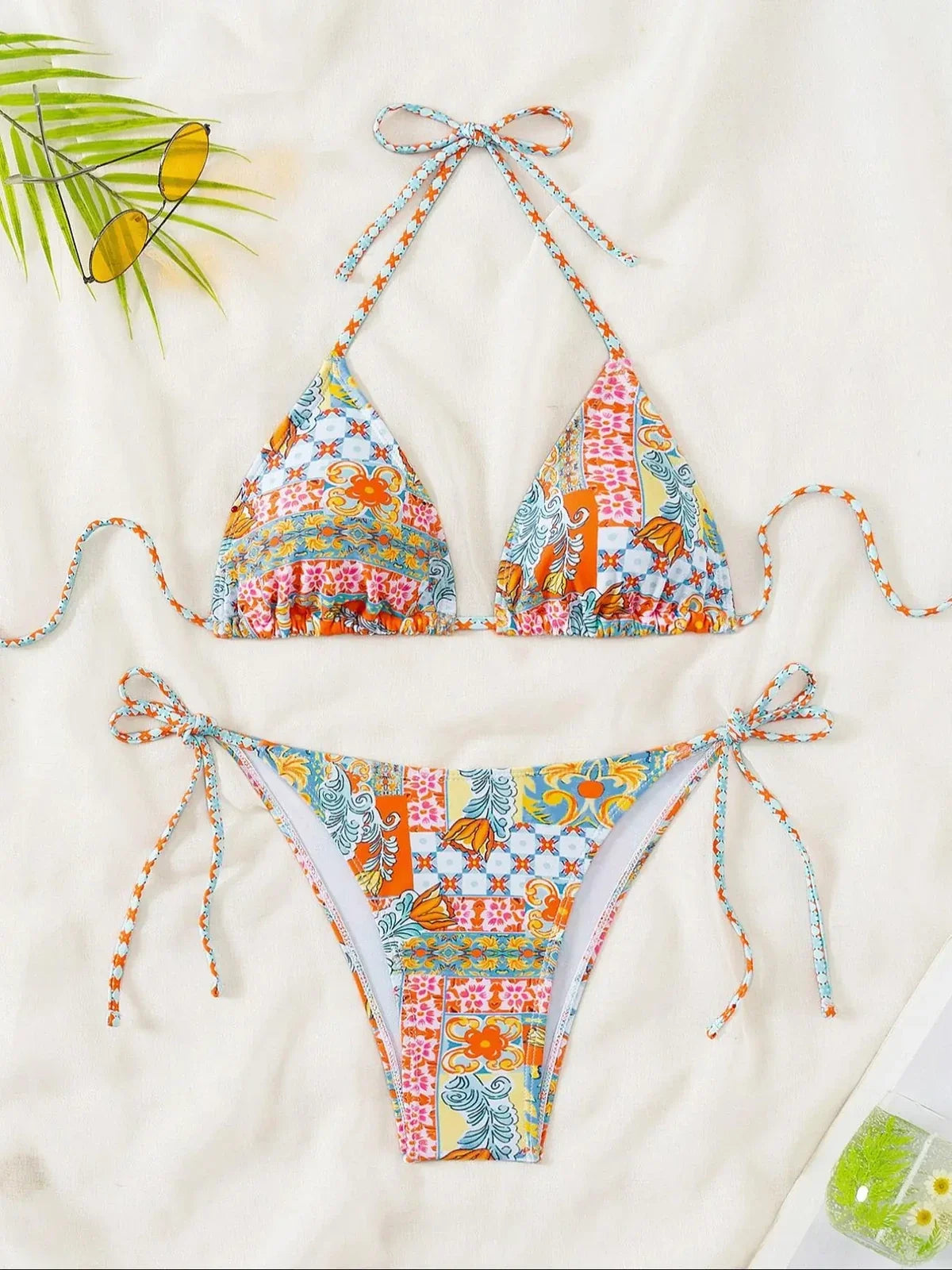 NINONERA PrintMuse Halter Bikini Set - Set7